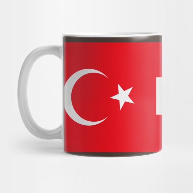 Karabük City in Turkish Flag by aybe7elf